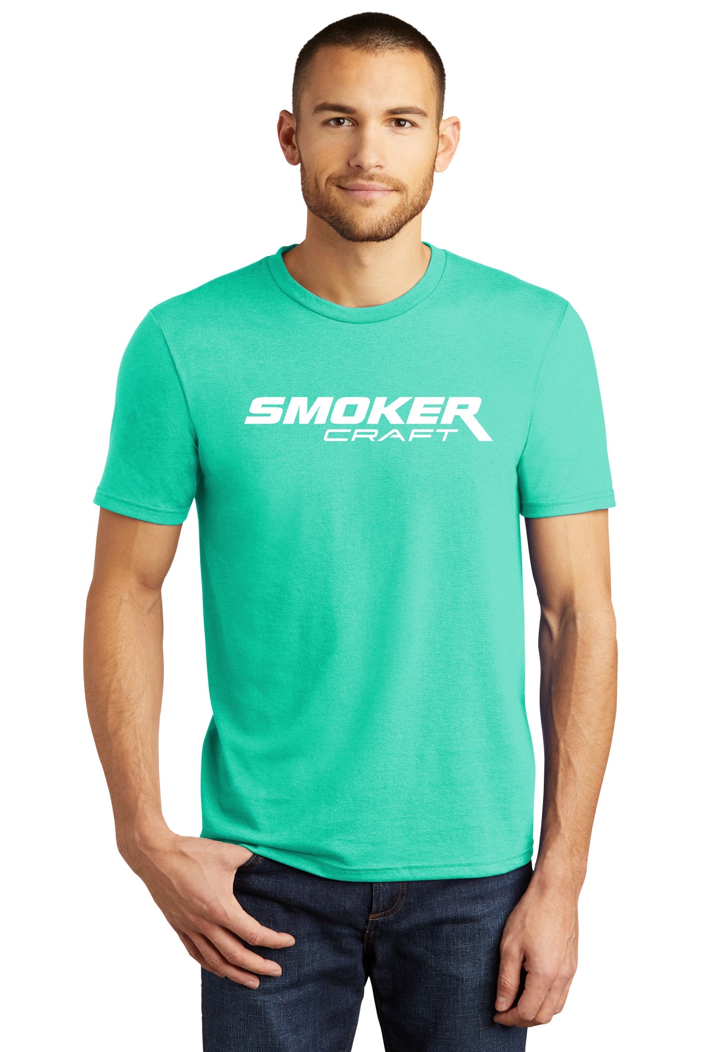 Smoker Craft - Tri Blend Tee - Aqua