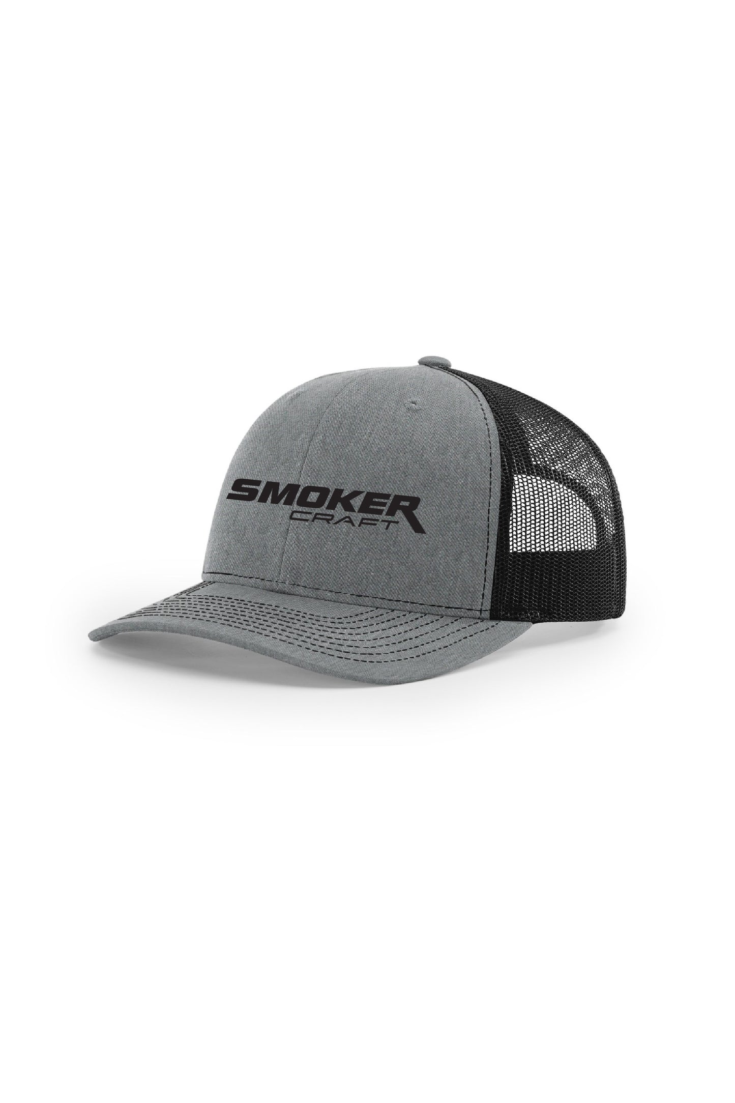 Smoker Craft- Richardson Snapback Hat - Heather Grey/Black