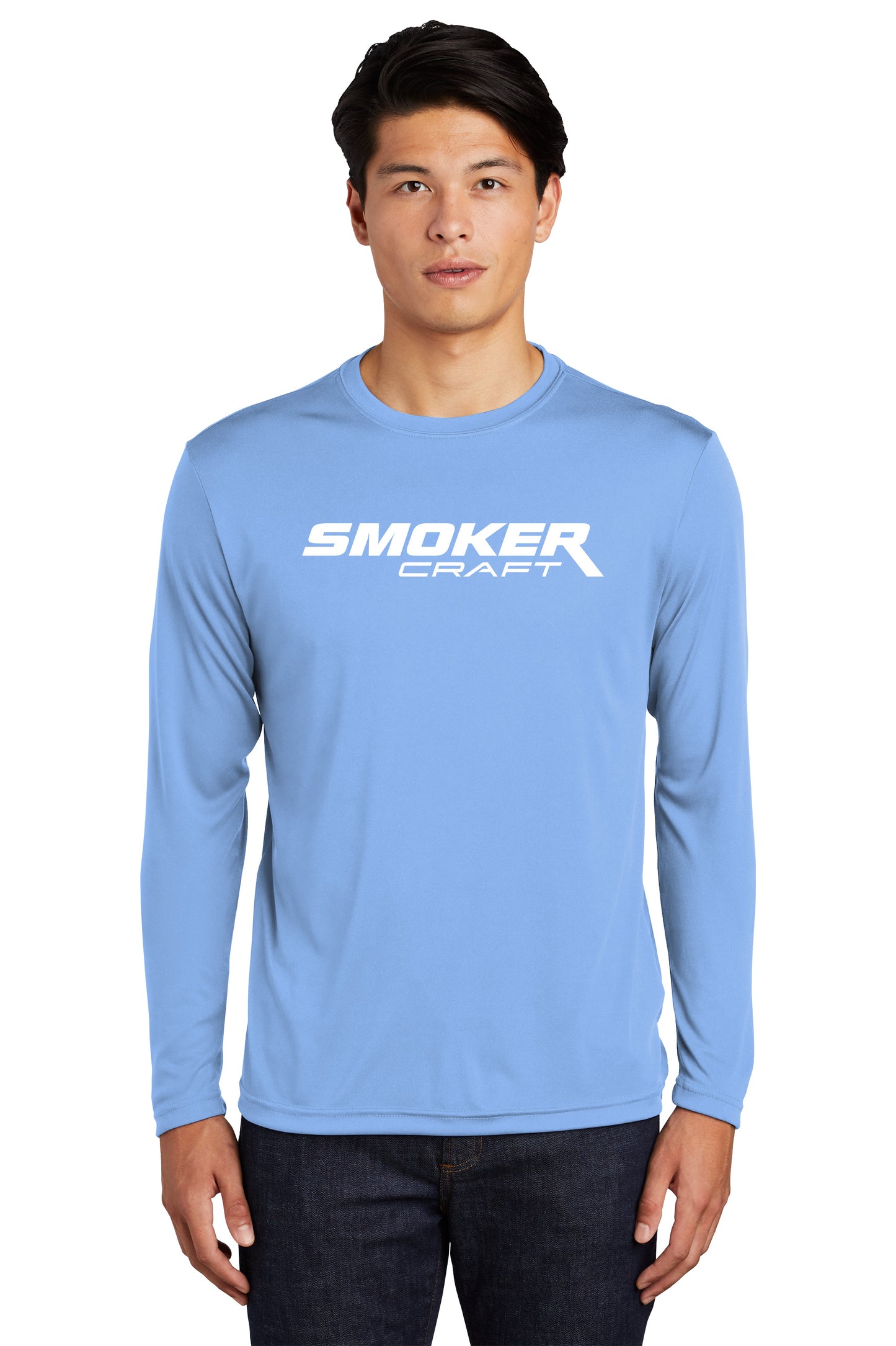 Smoker Craft - Dri Fit SPF Long Sleeve - Carolina Blue ST420LS