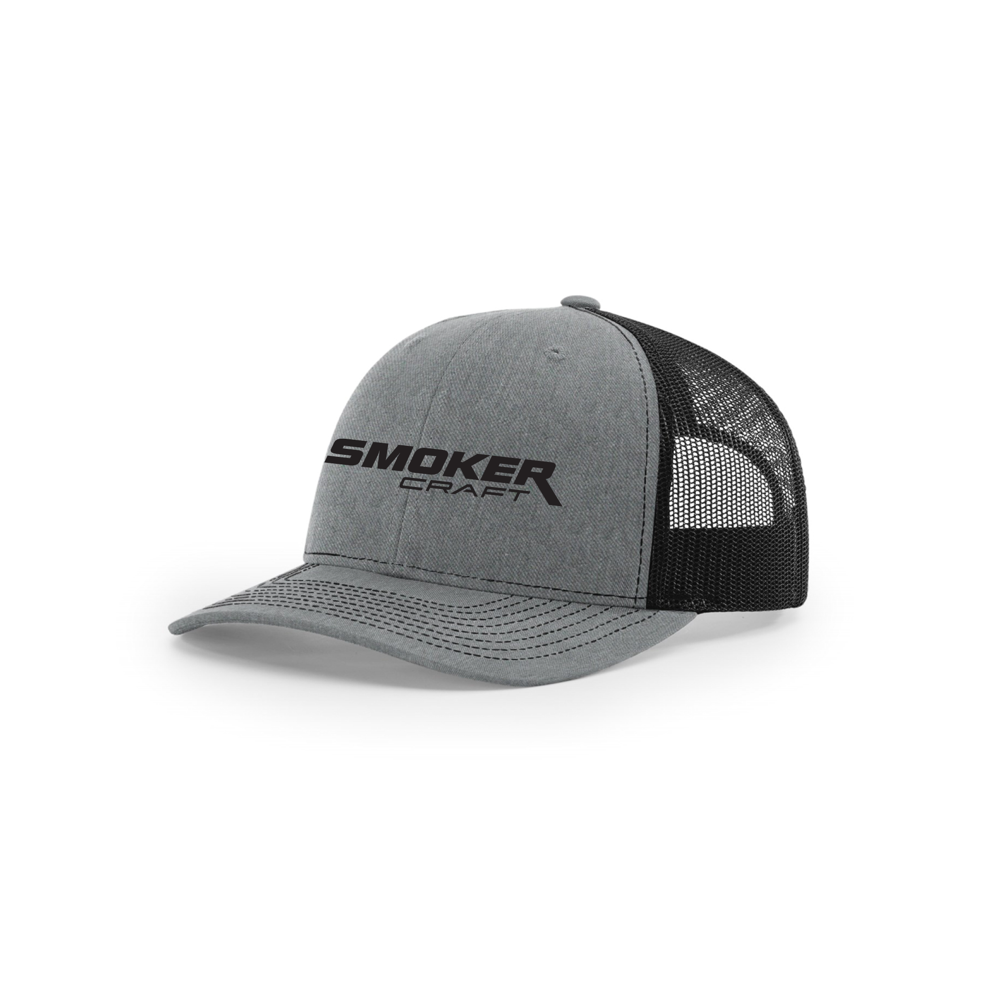 Smoker Craft Trucker Cap - Heather Grey / Black