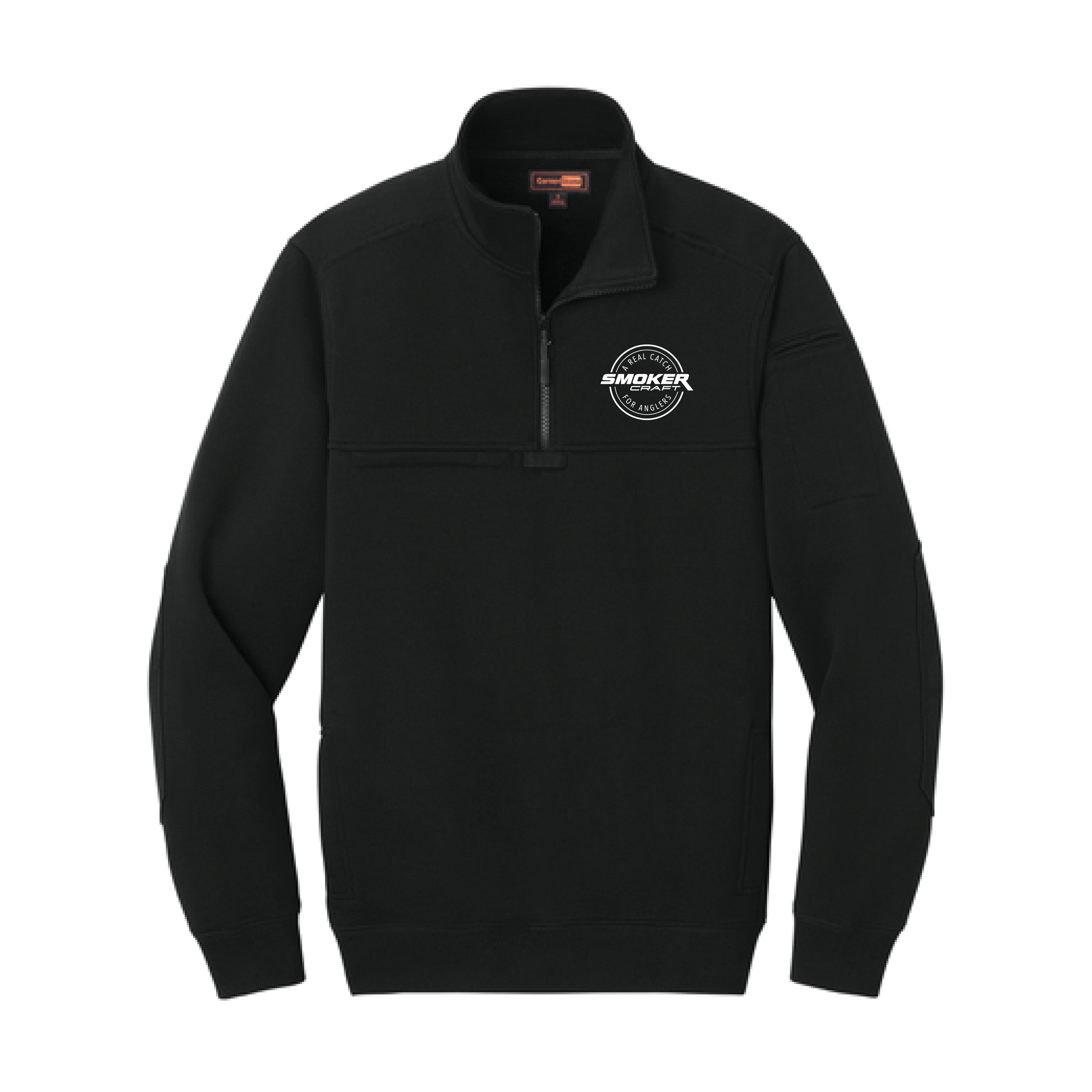 CornerStone Tough Fleece 1/4 Zip - CSF635 - Black