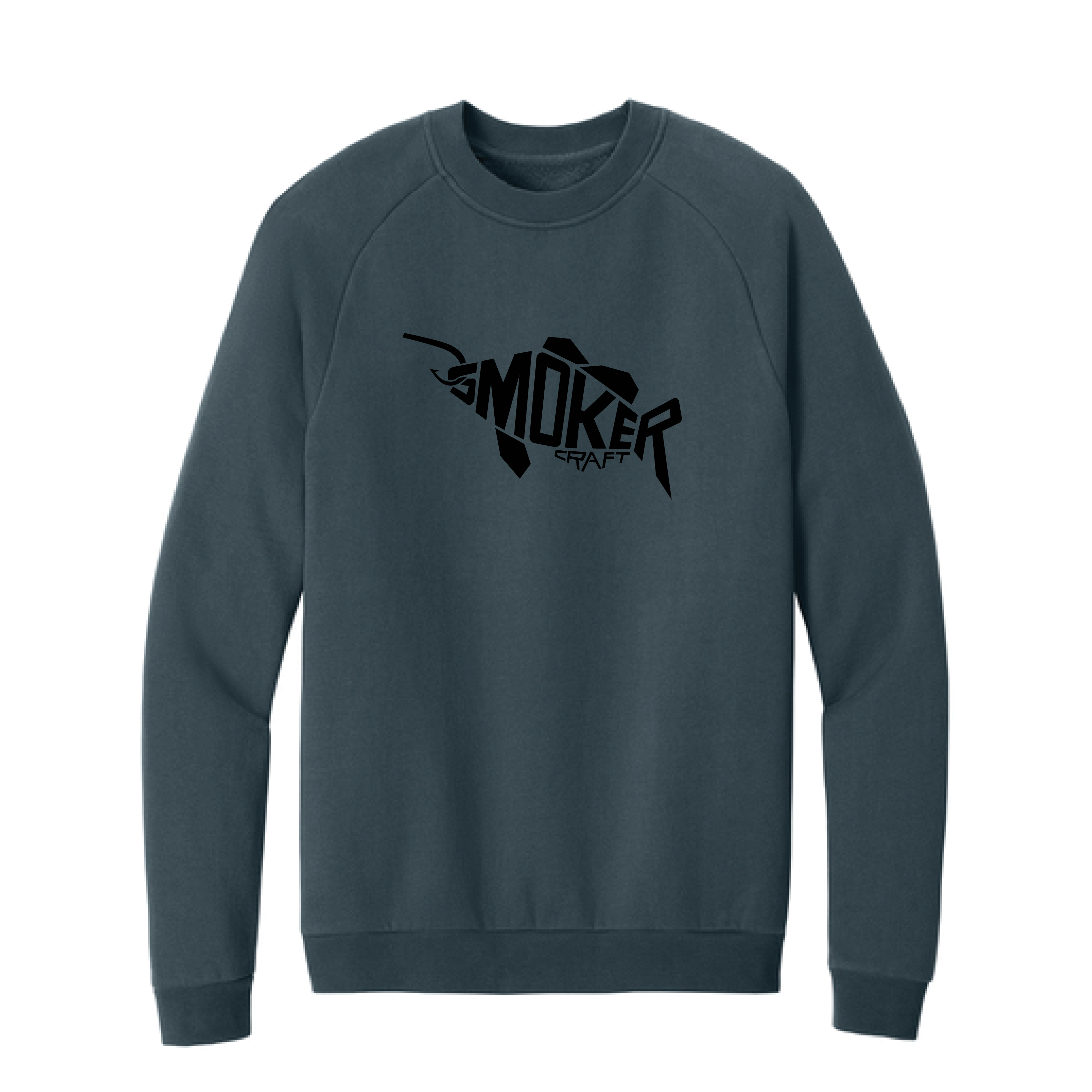 District Cloud Fleece Crew - DT7804 - Deep Steel Blue