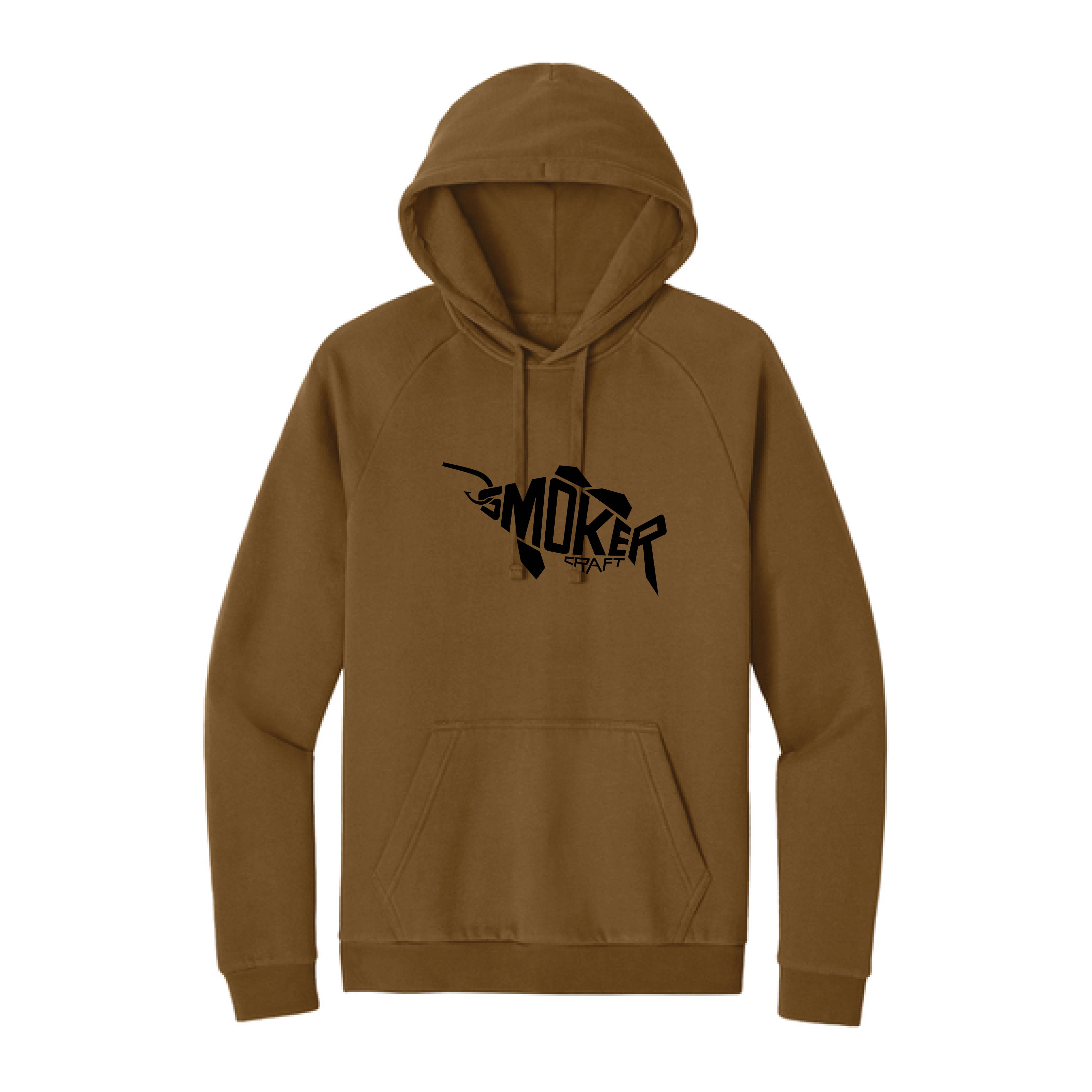 District Cloud Fleece Hoodie - DT7800 - Duck Brown