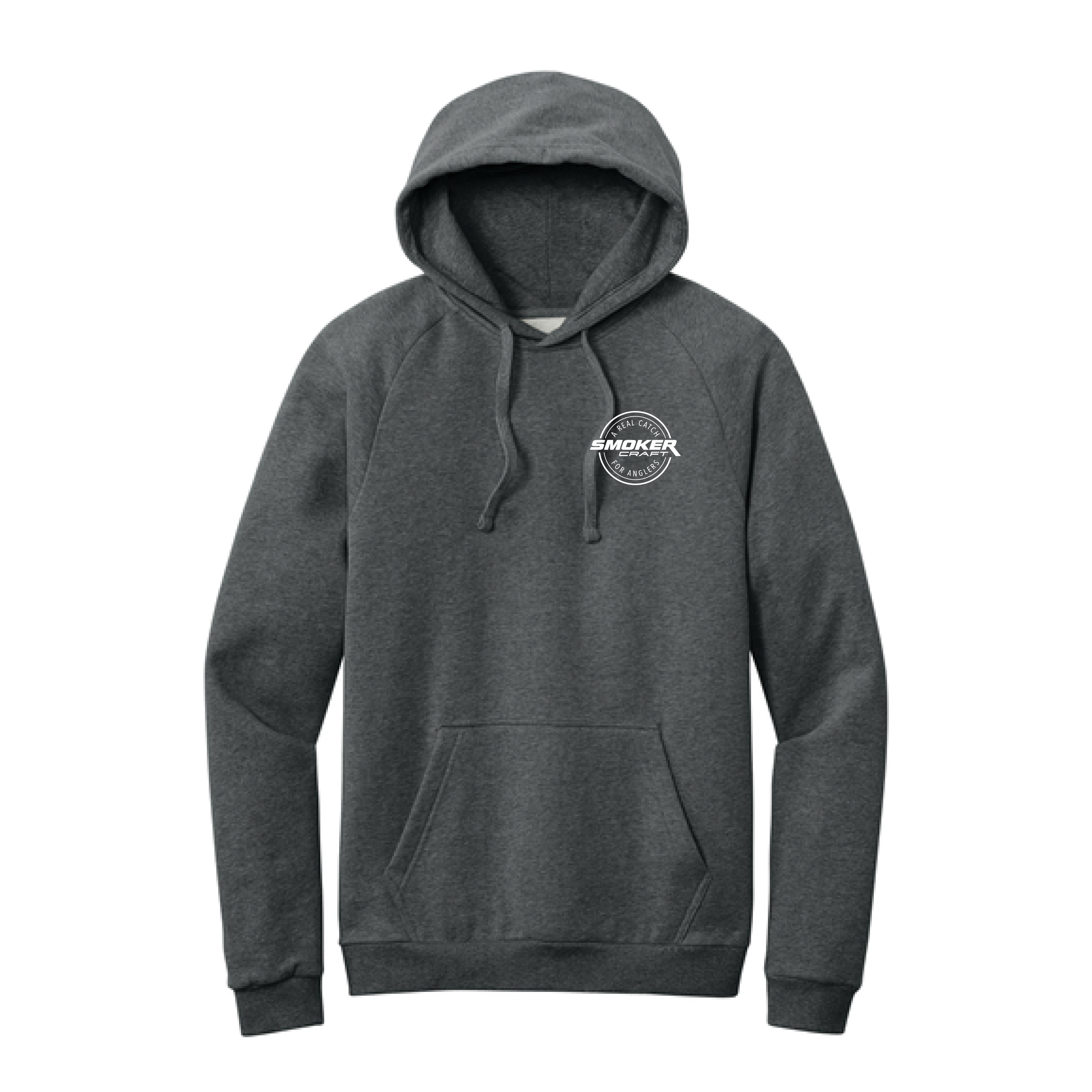 District Cloud Fleece Hoodie - DT7800 -  Heathered Charcoal