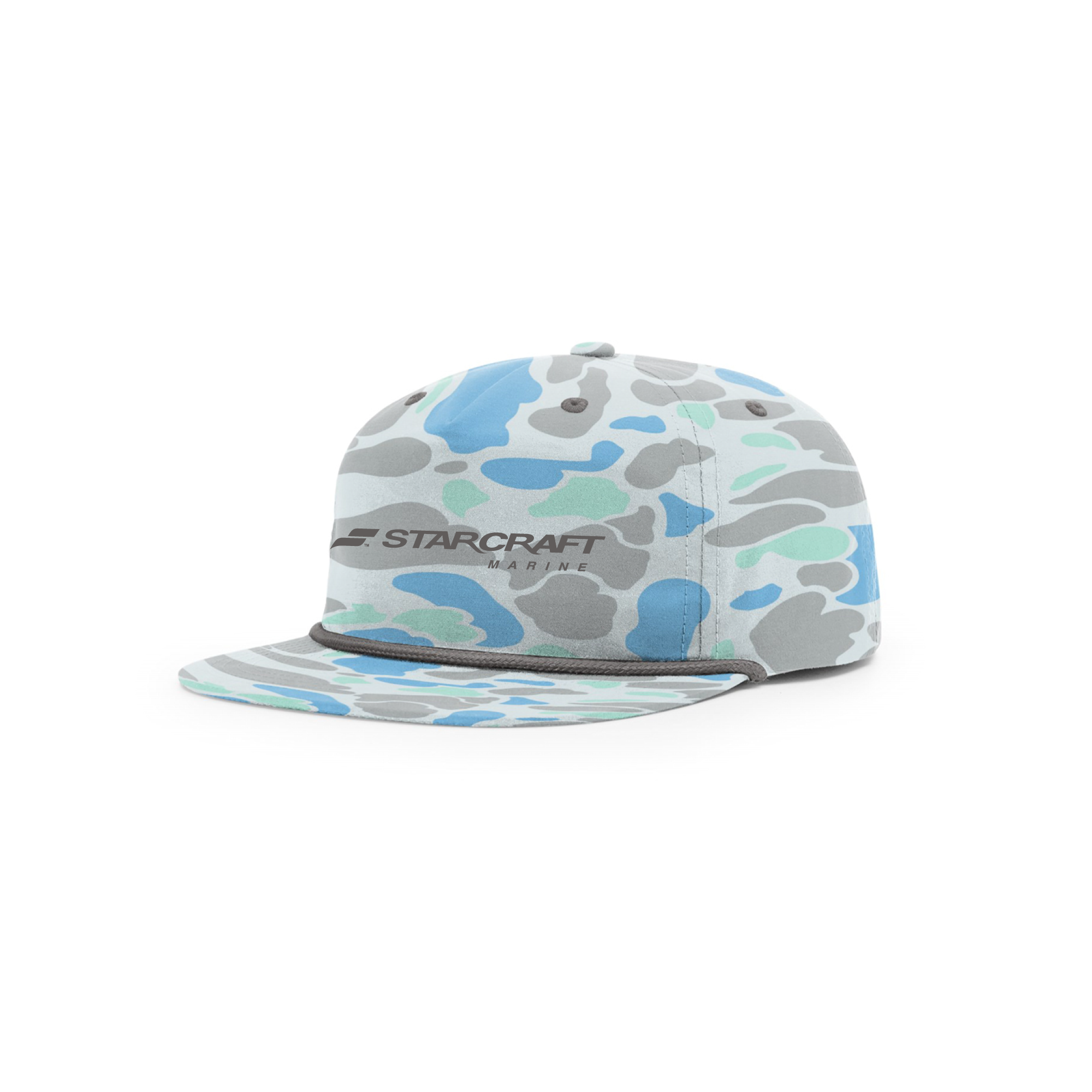 Starcraft Printed Gramps Cap - Saltwater Duck Camo / Charcoal