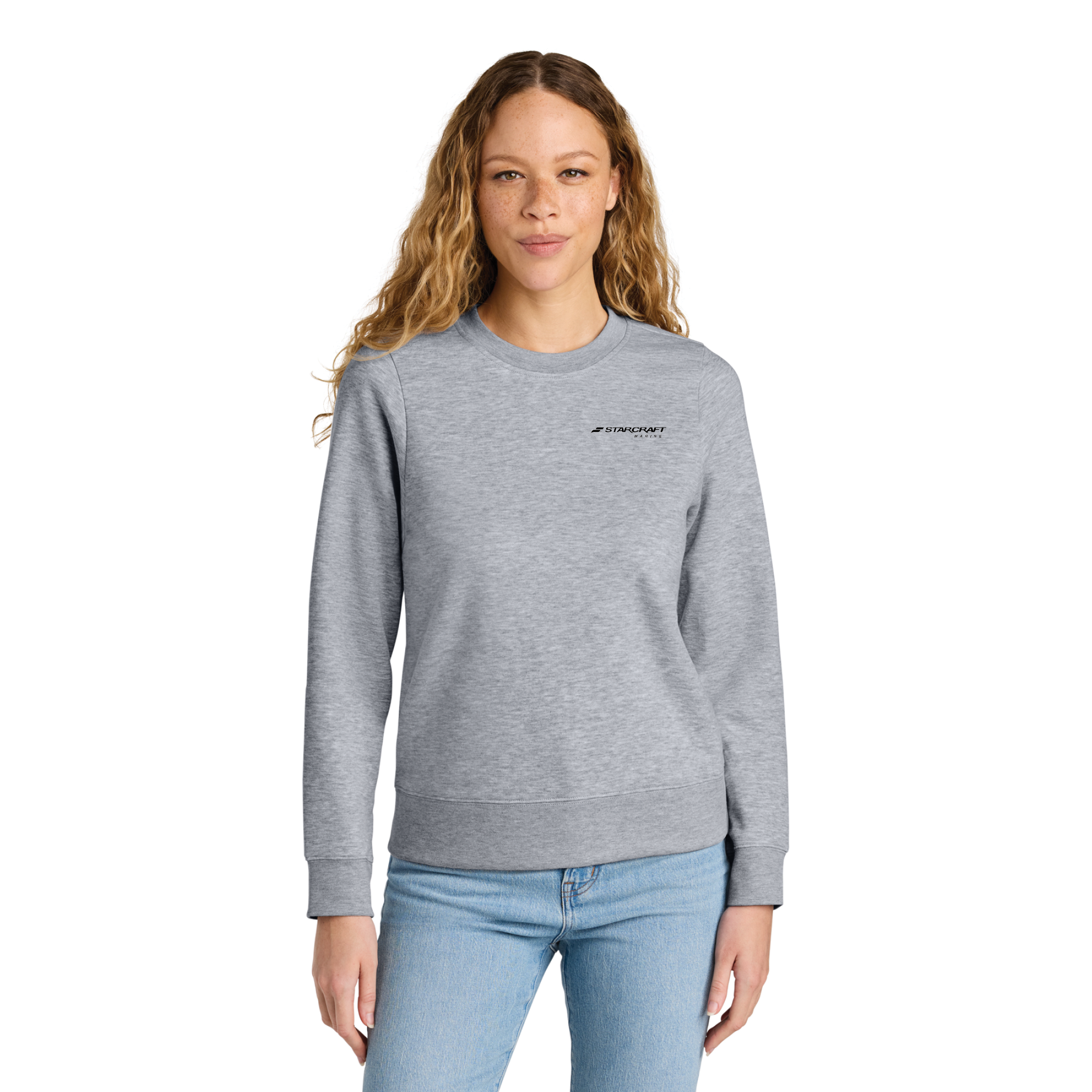 District Women's Fleece Crew