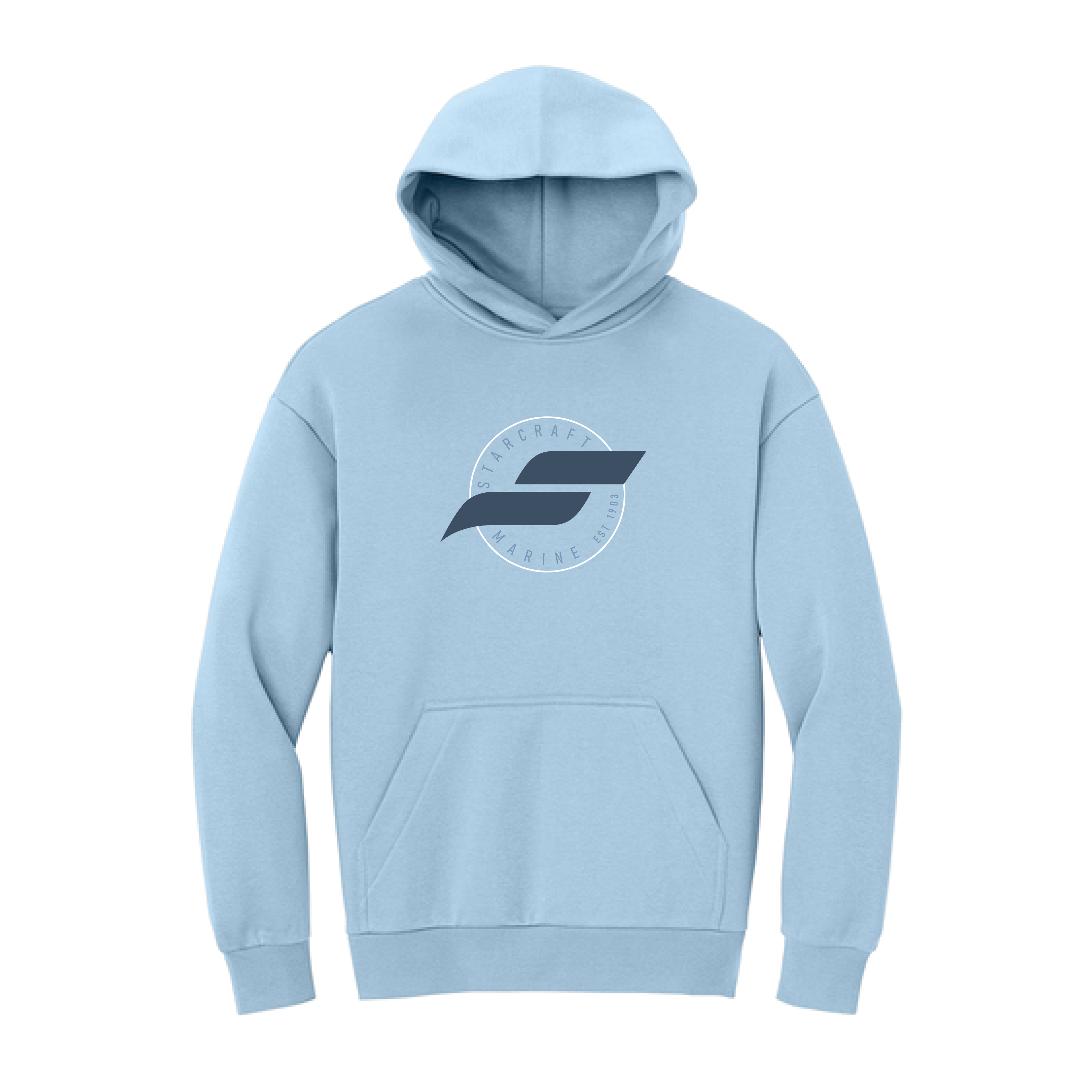 District Heavyweight Hoodie - DT6150 - Ice Blue