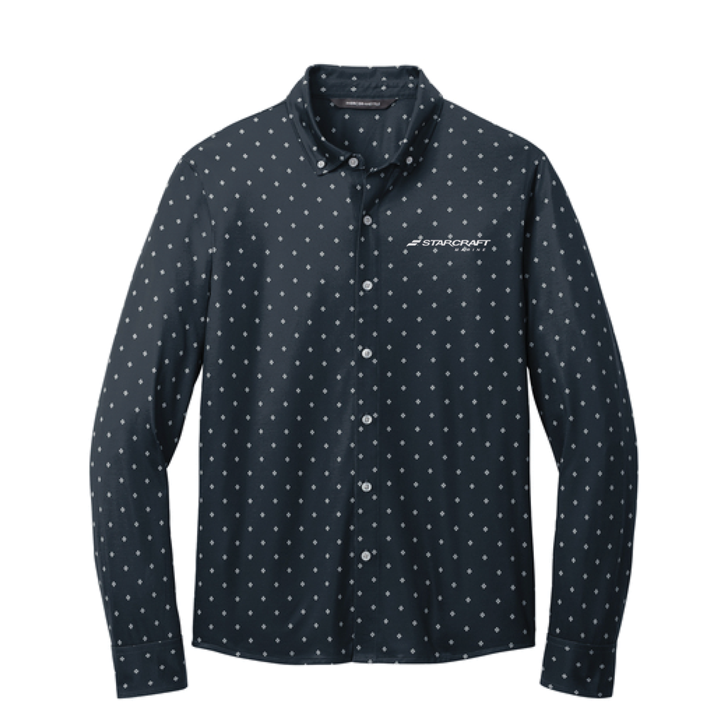 Mercer+Mettle Stretch Jersey Long Sleeve Shirt - MM1018