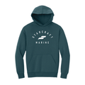 District Heavyweight Hoodie - Deep Cyan
