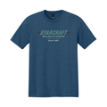 Tri-Blend T-Shirt - Heathered Neptune Blue