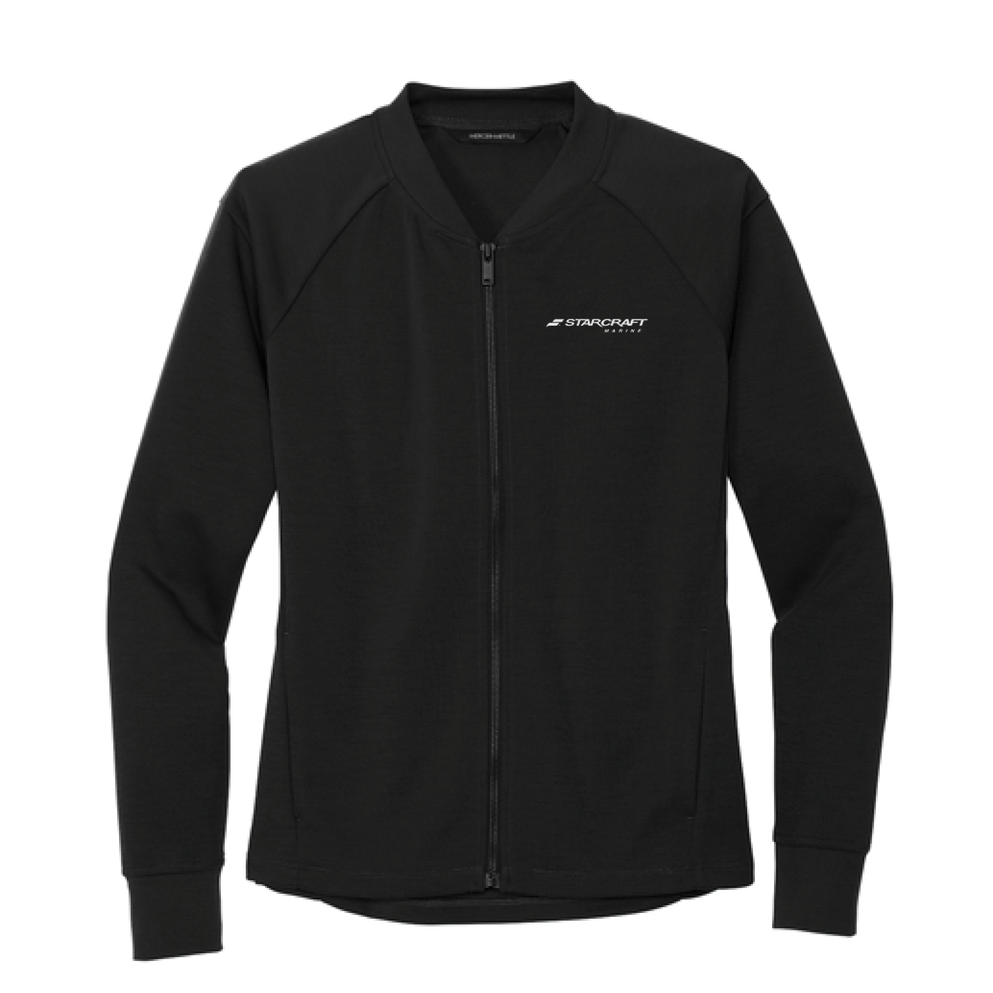 Mercer+Mettle Womens Double-Knit Bomber - MM3001