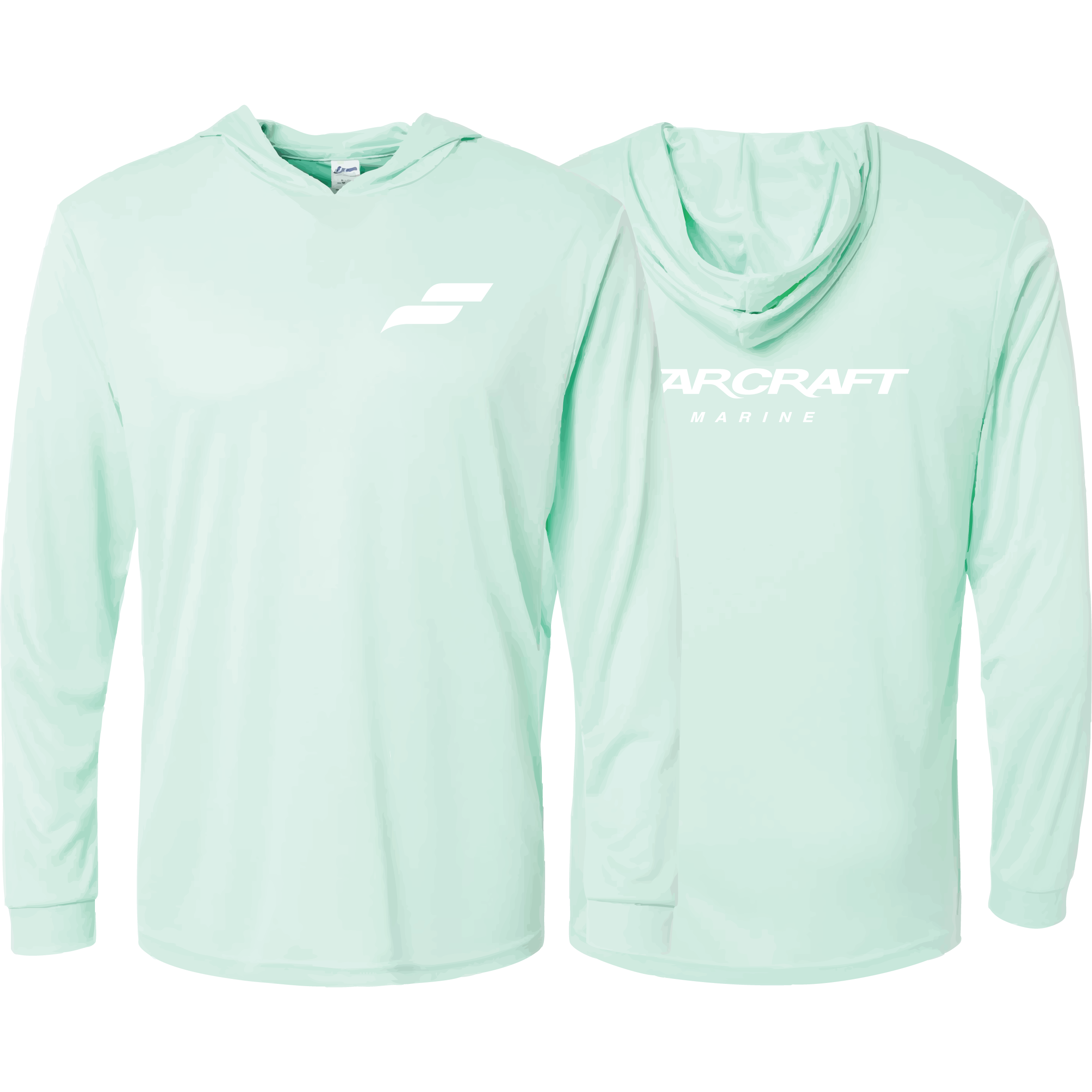 Paragon Bahama Sun Shirt Hoodie - 220 - Mint Green