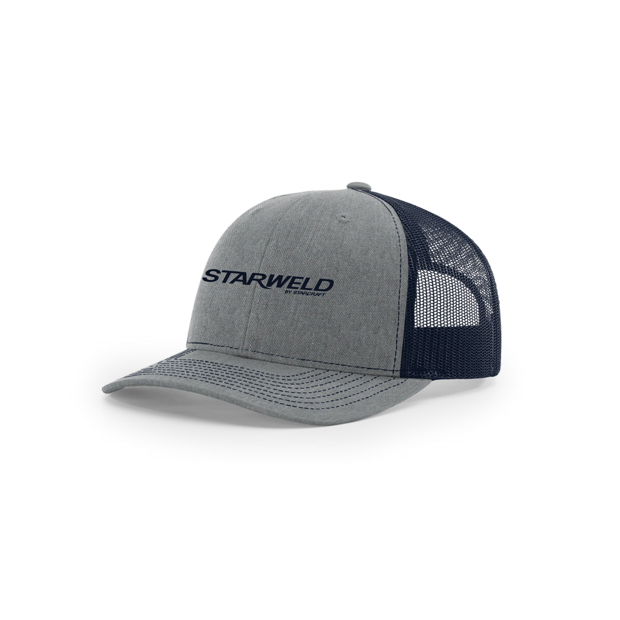 Starweld Trucker Cap - Heather Grey / Navy