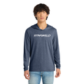 Starweld Logo Tri Hooded Long Sleeve - Navy Frost