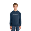 Youth Sunchaser Logo Crewneck Sweatshirt - Navy