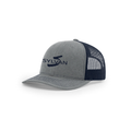 Sylvan Trucker Cap - Heather Grey / Navy