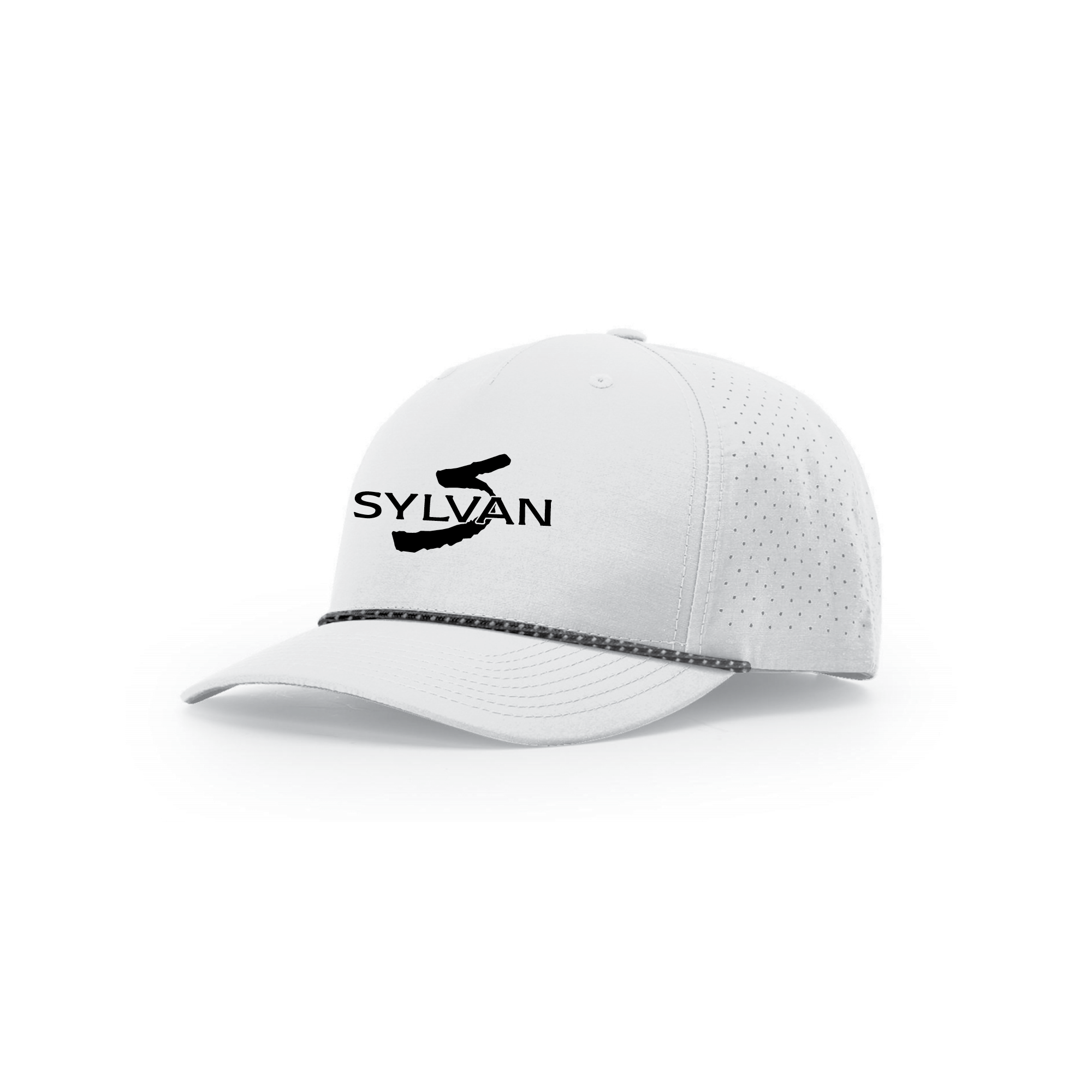 Sylvan Perf Rope Cap - Silver / Black Silver