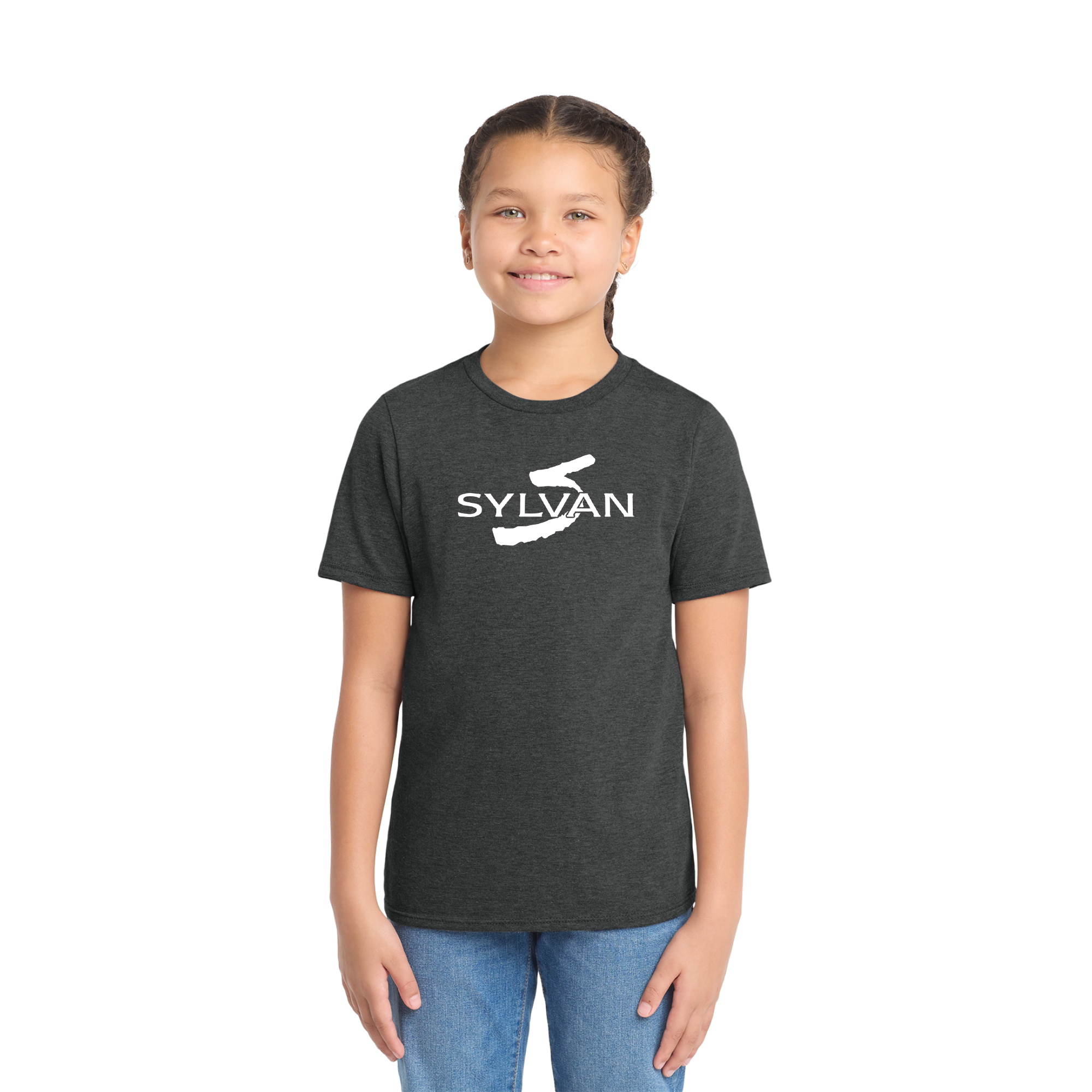 Youth Sylvan Logo Tri Tee