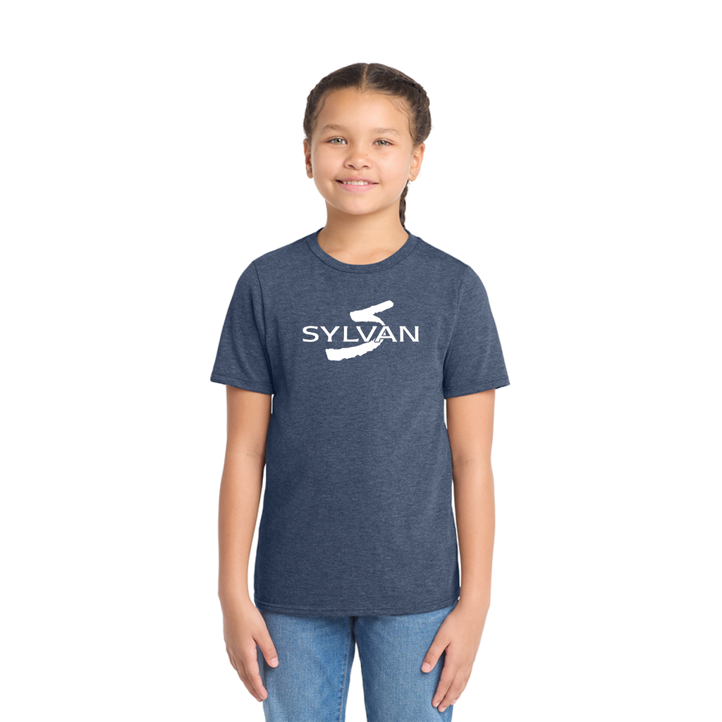Youth Sylvan Logo Tri Tee