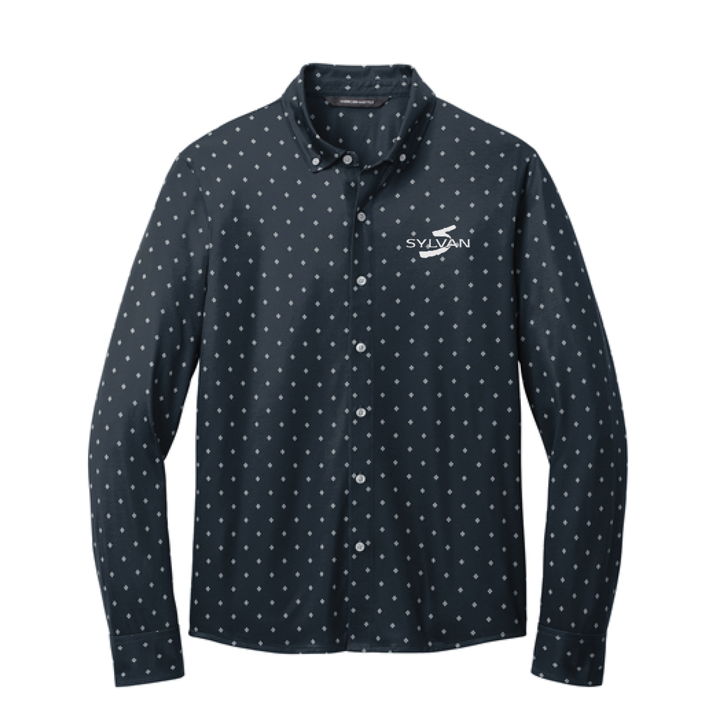Mercer+Mettle Stretch Jersey Long Sleeve Shirt - MM1018
