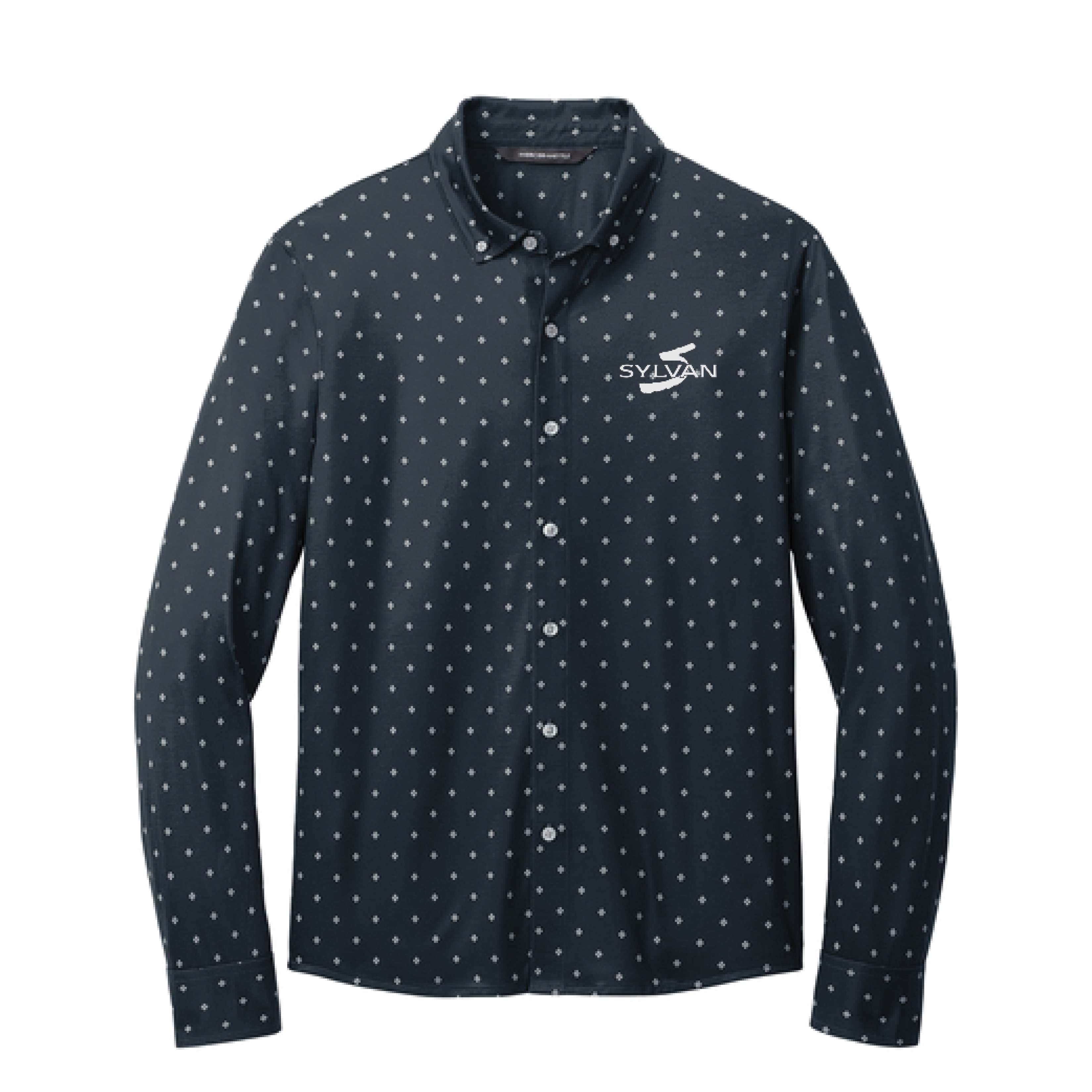 Mercer+Mettle Stretch Jersey Long Sleeve Shirt - MM1018