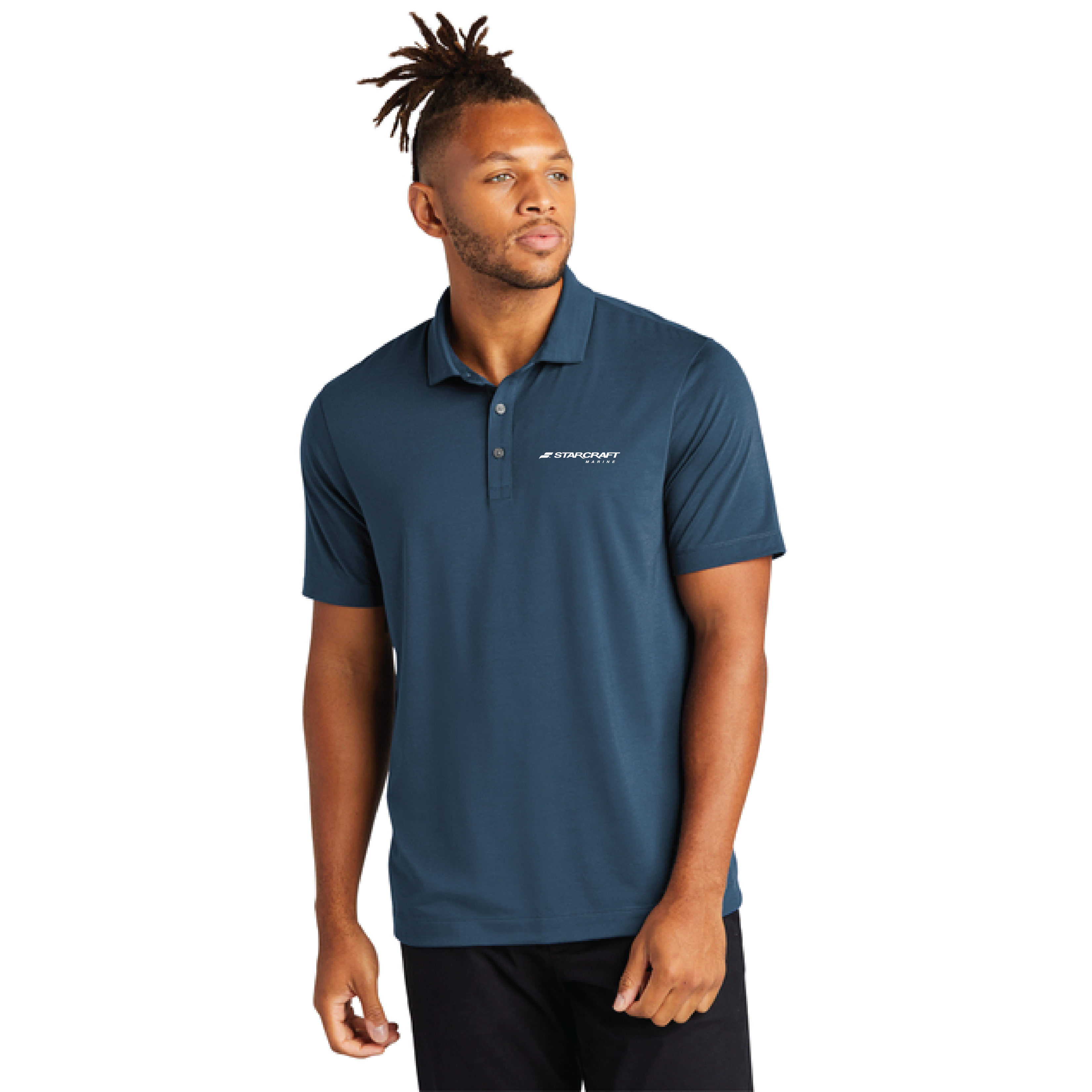 Mercer+Mettle Casual Polo - MM1014 - Insignia Blue