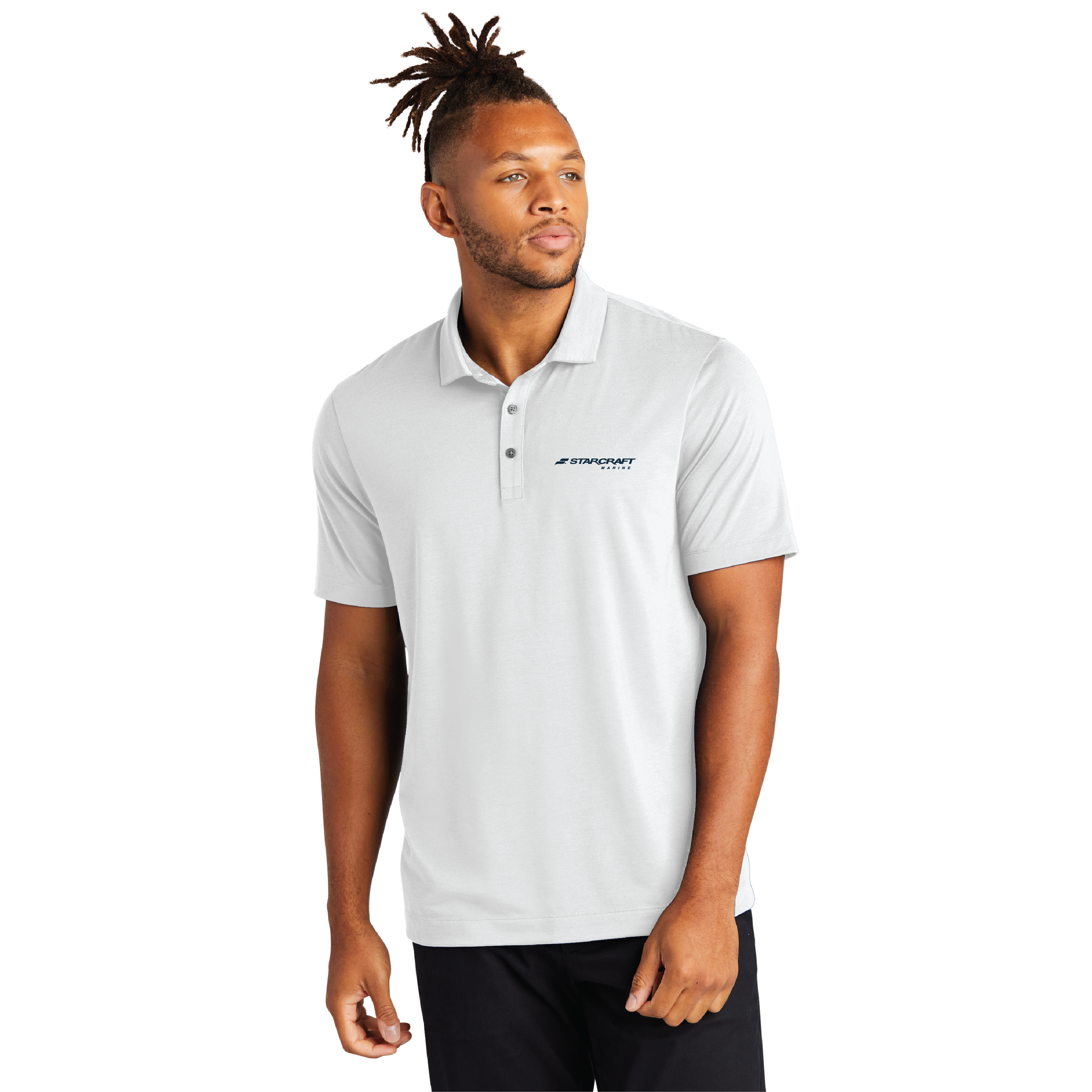 Mercer+Mettle Casual Polo - MM1014 - White