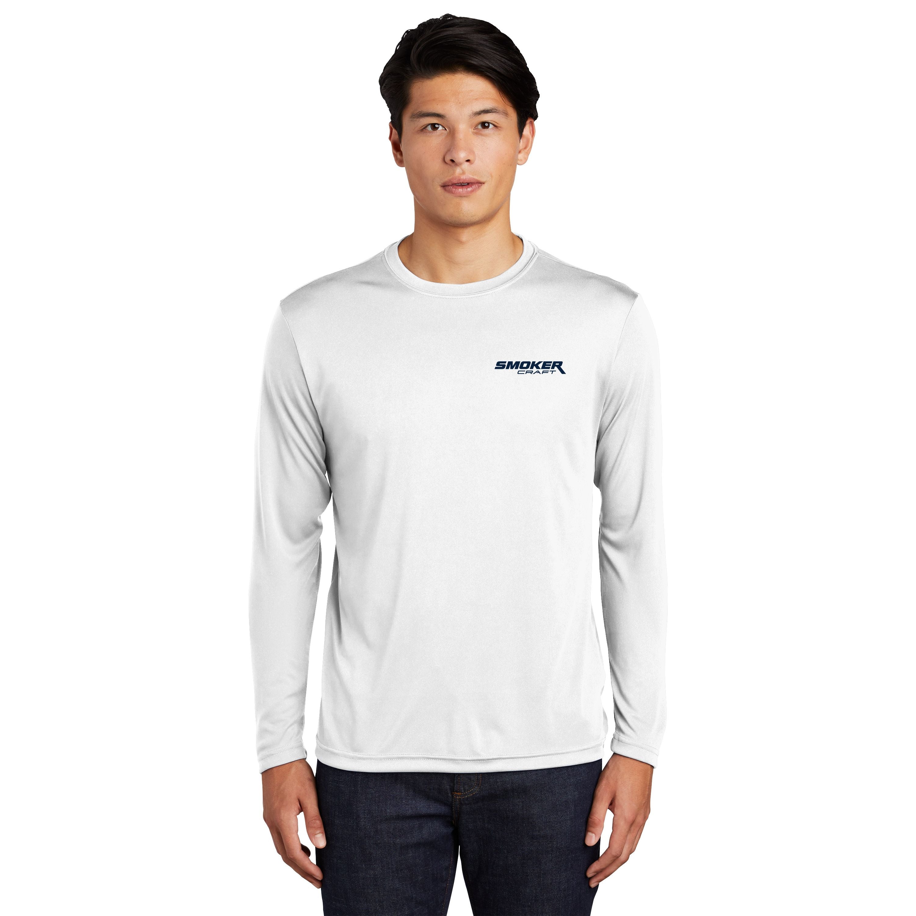Smoker Craft - Dri Fit SPF Long Sleeve - White