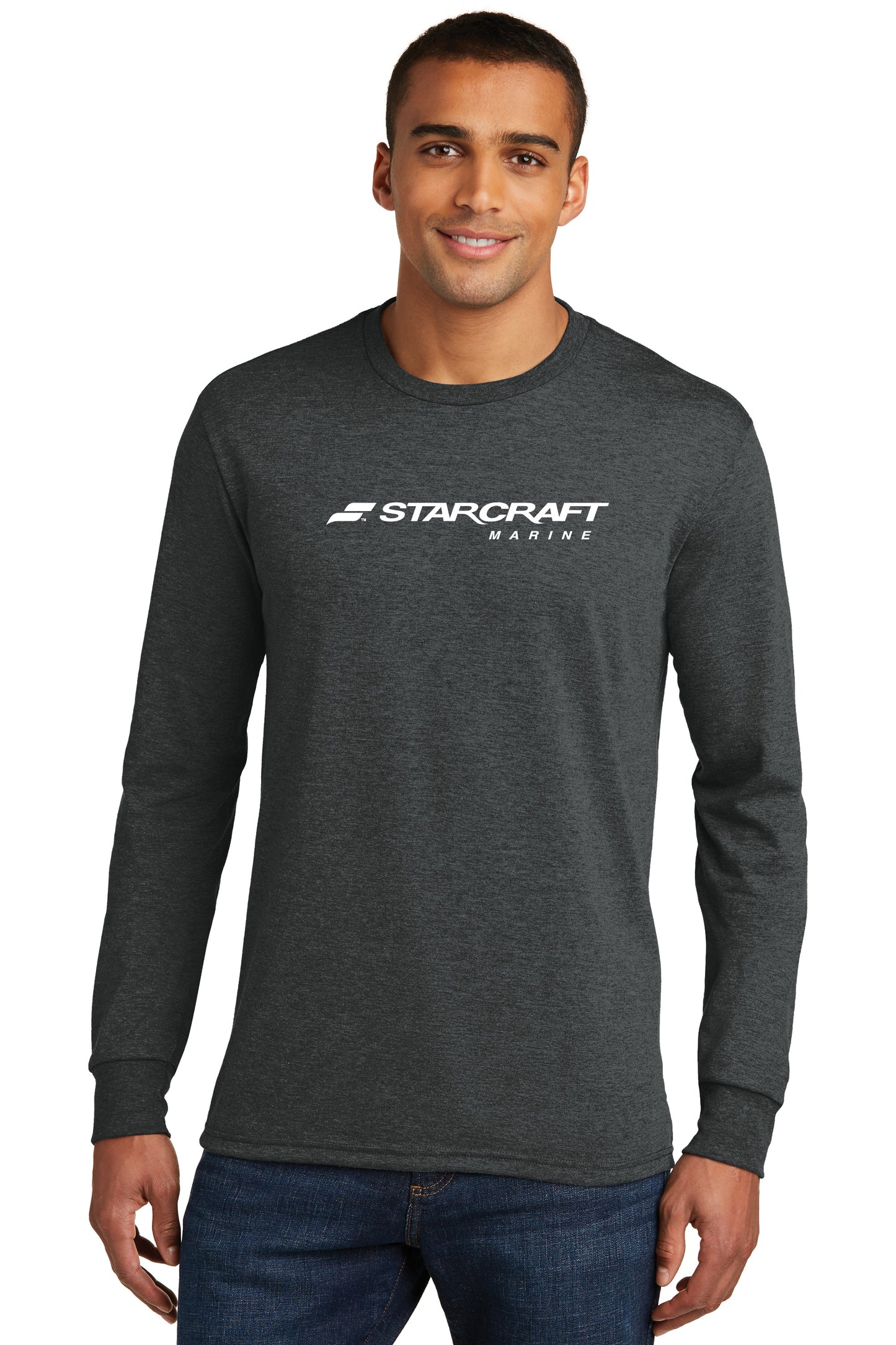 Starcraft - Tri Blend Long Sleeve - Black Heather