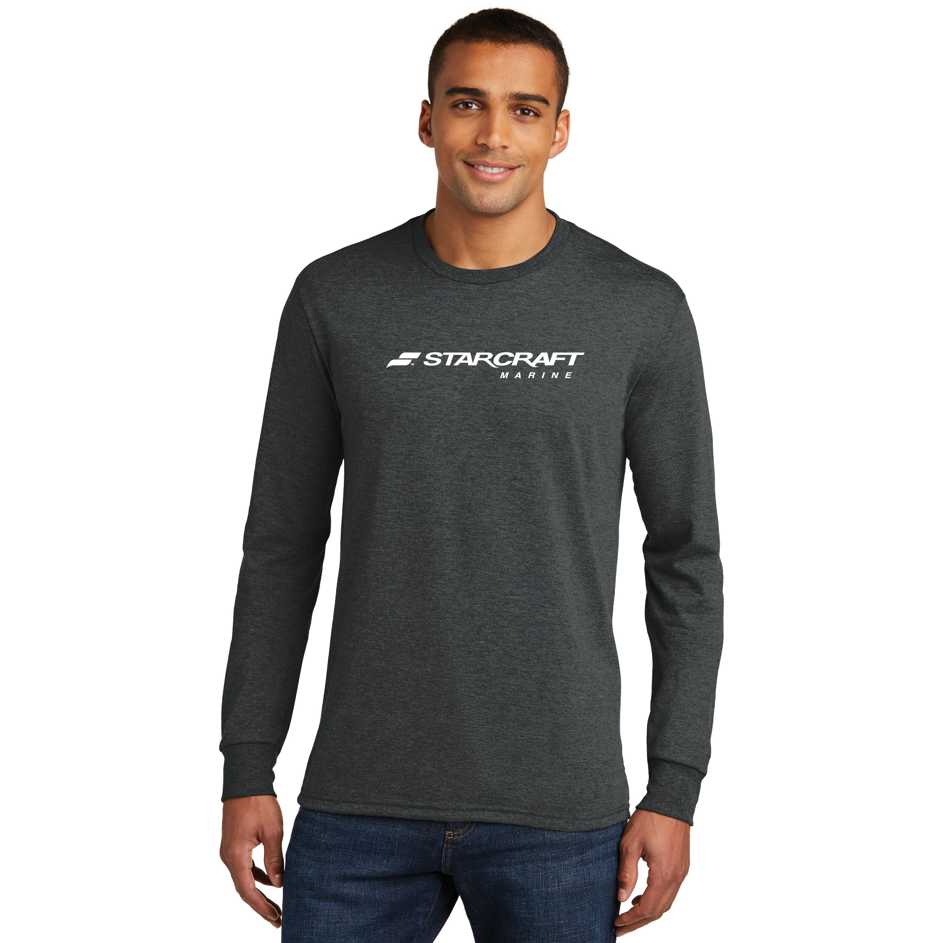 Starcraft - Tri Blend Long Sleeve - Black Heather