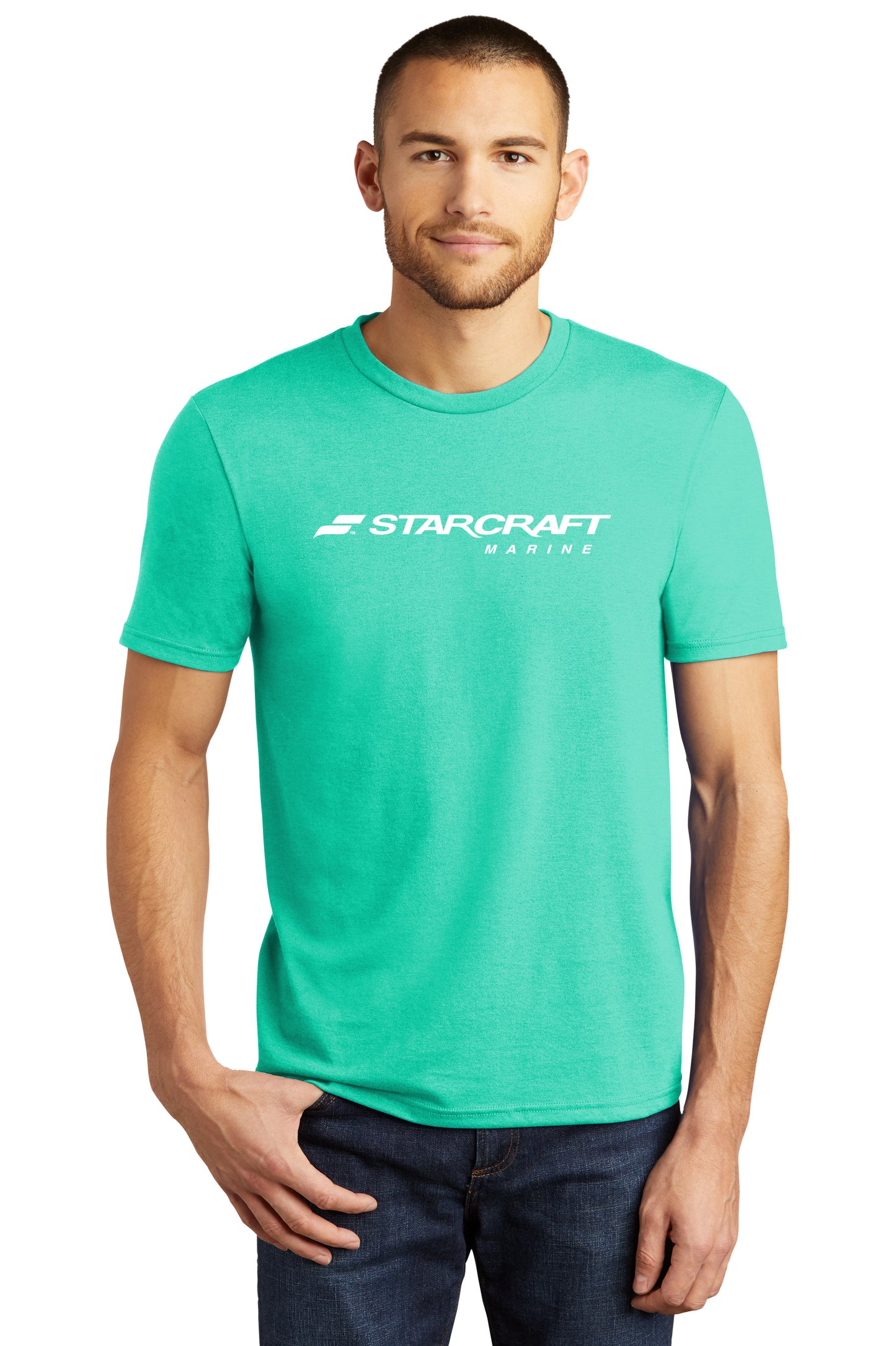 Starcraft - Tri Blend Tee - Aqua