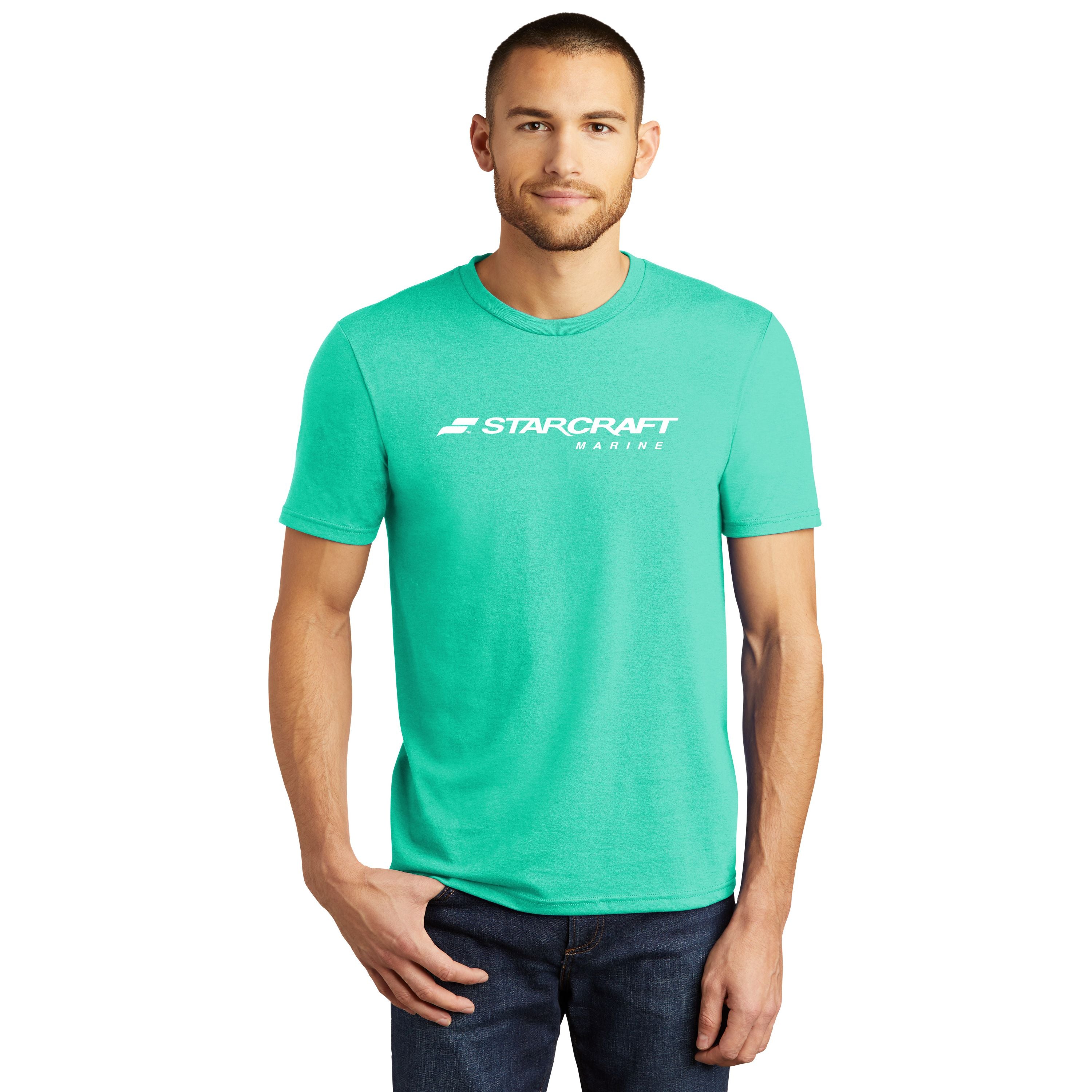 Starcraft - Tri Blend Tee - Aqua