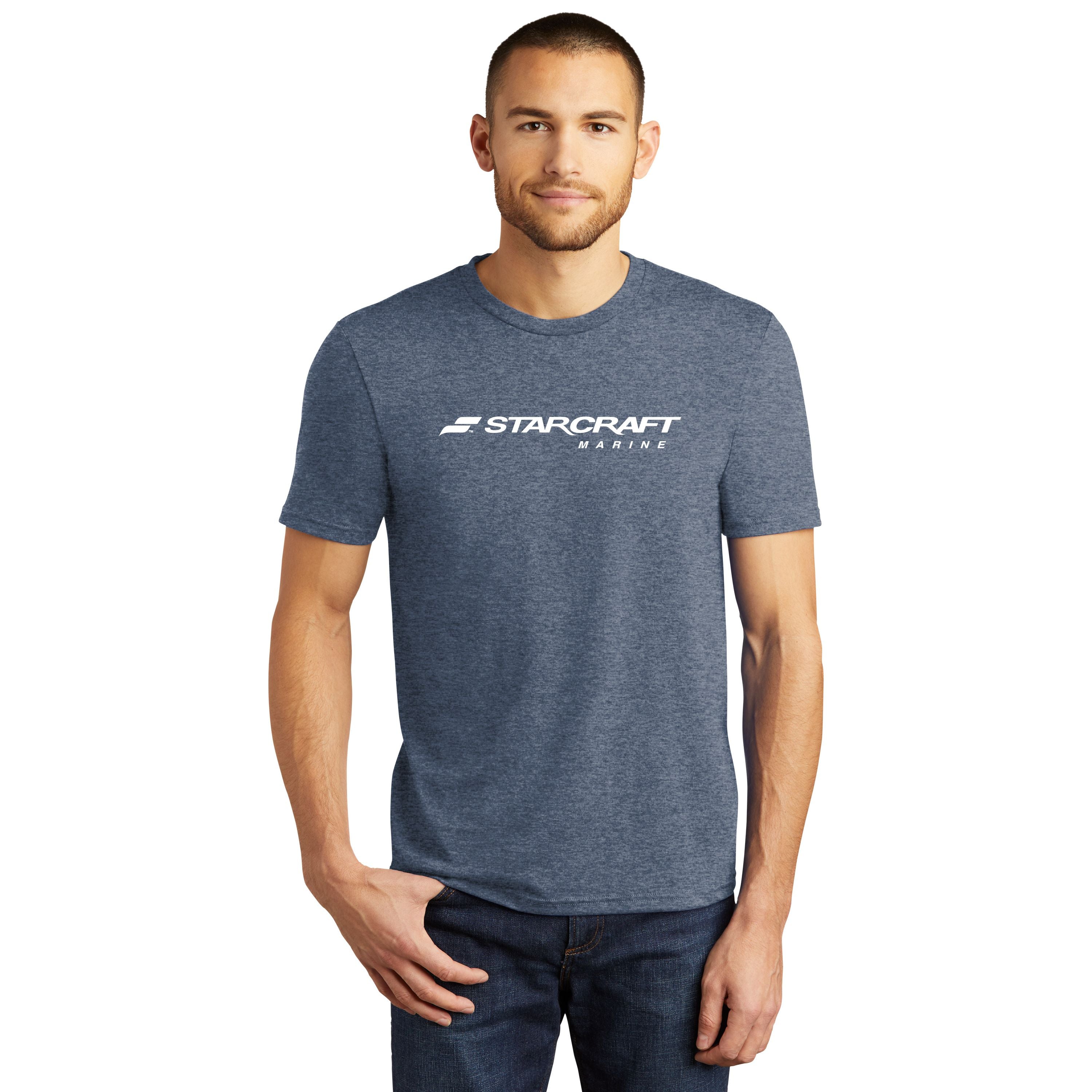 Starcraft - Tri Blend Tee - Heather Navy