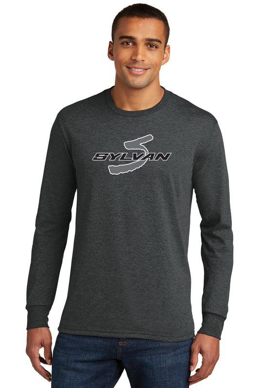 Sylvan - Tri Blend Long Sleeve - Black Heather